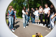 Zväčšiť fotografiu - Na koncovom úseku cyklomagistrály je rušno, pozrite si video z oficiálneho otvorenia - TSK_otvorenie cyk PB-ŽSK_mini (41 of 118)